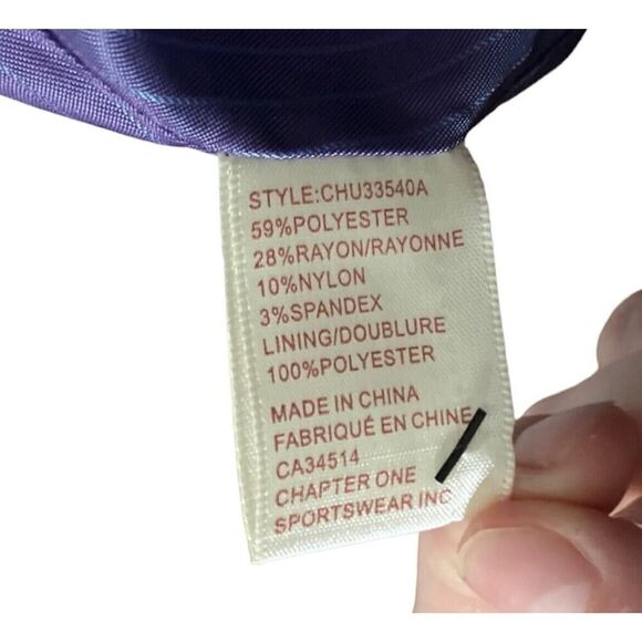 Autres Filles Houndstooth Shoulder Padded Womens Blazer Crest Buttons NWT US XL - Picture 10 of 13